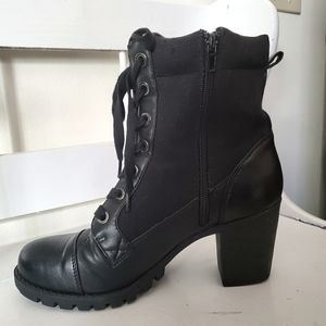 XOXO Black Combat boots